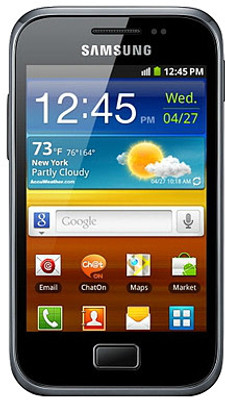 SAMSUNG Galaxy Ace Plus (Dark Blue, 3 GB)