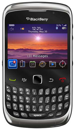 Blackberry Curve 3G 9300 (Graphite Grey, 256 MB)(256 MB RAM)
