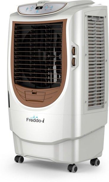 View Havells Freddo i Desert Air Cooler(Brown, White, 70 Litres) Price Online(Havells)