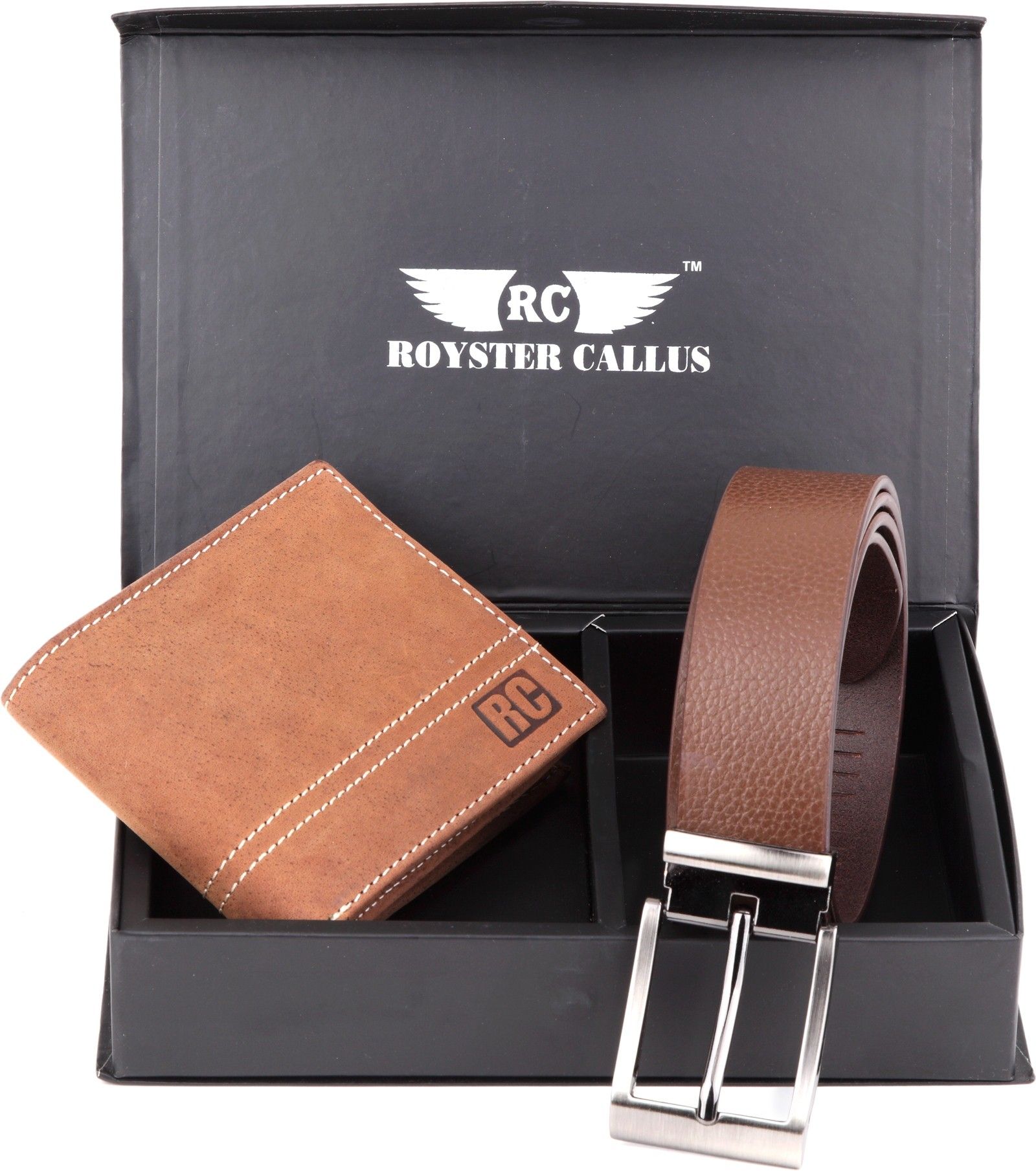View Royster Callus... Wallet & Belt Combos exclusive Offer Online(bags wallets belts)