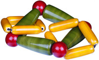 Maya Organic Rattle Rattle(Square rattle)