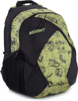 Wildcraft Stride EQ Backpack(Black, Green)