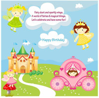 Untumble Fairy Backdrop Banner(4 ft, Pack of 1) RS.400.00