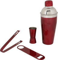 pegs'N'pipes 4 - Piece Bar Set(Stainless Steel)