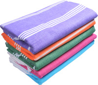 Sathiyas Cotton Bath Towel Set(Pack of 5, Multicolor)