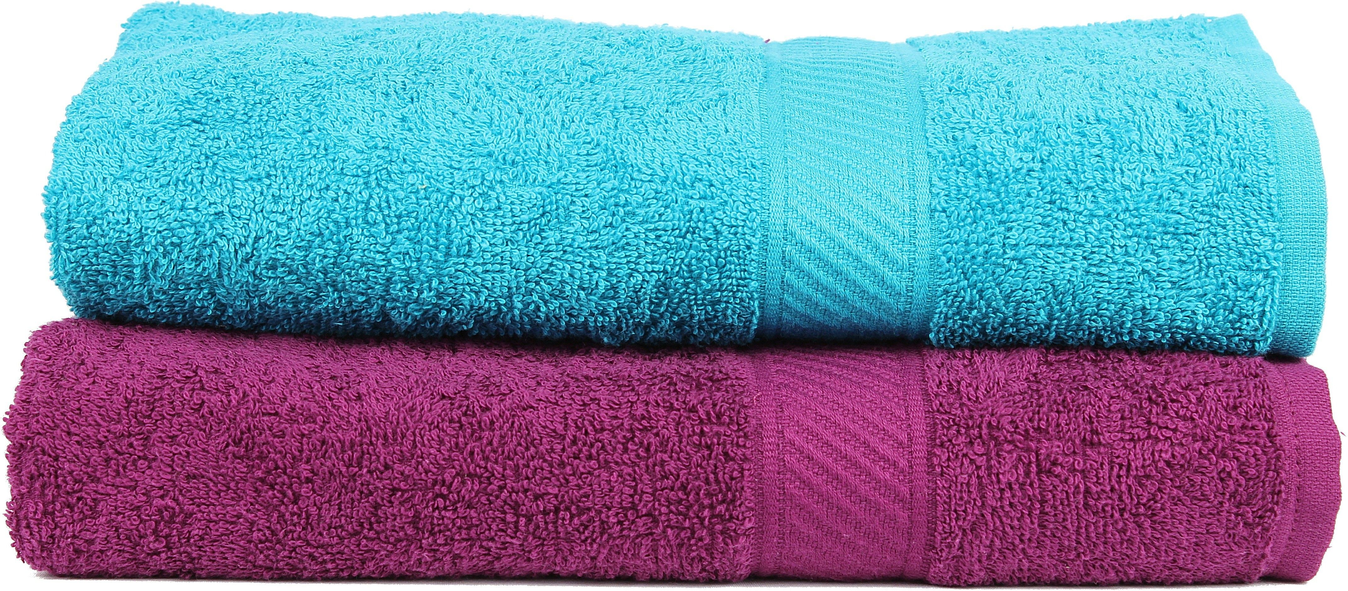View Starting @ Rs.499 Set of 2 Bath Towels exclusive Offer Online()