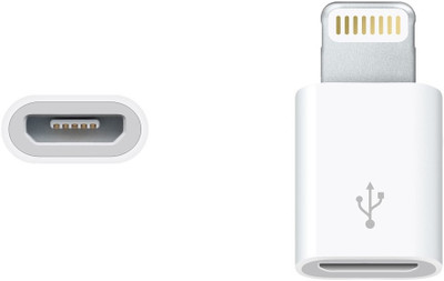 Prosmart Lightning 8 Pin to Micro USB Converter - Sync Charge Iphone 5 Ipad Mini 4 Apple USB Cable