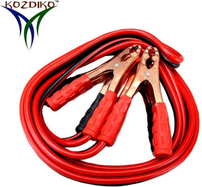 Kozdiko Premium Quality Car 500Amp Heavy Duty 7.5 Feet RMA49 7.5 ft Battery Jumper Cable(Pack of 2)