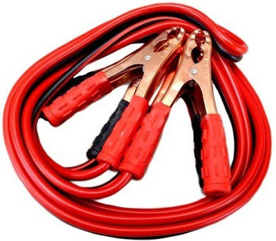 ACCESSOREEZ Car 500 Amp Heavy Duty Jumper Booster Cables 10 ft Battery Jumper Cable(Pack of 2)