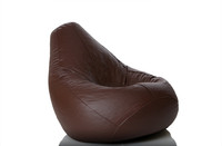 Comfy Bean Bags Large Teardrop Bean Bag With Bean Filling(Brown)
