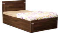 Debono Solitaire AD BS Bed Engineered Wood Single Bed With Storage(Finish Color - Acacia Dark Matt Finish)