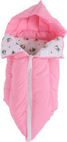 Jinglers Cotton, Polyester Bedding Set(Pink) RS.545.00