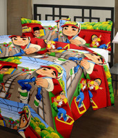 Handicana Cartoon Single Dohar Multicolor(AC Dohar, Blanket)