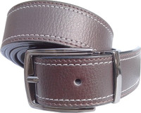 Wholesome Belt Men Semi-formal Brown Synthetic Belt