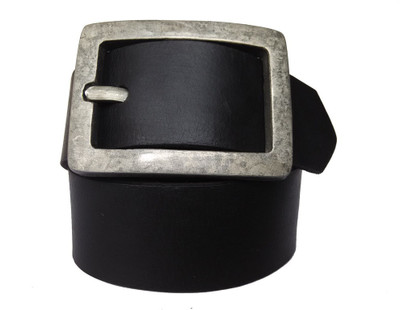 Pranjali Men Casual Black Genuine Leather Reversible Belt