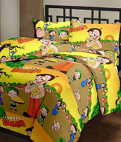 Ayushi Craft & Fashions Cartoon Single Blanket Multicolor(Fleece Blanket, AC Blanket)