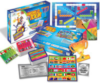 Happy Kidz World Tour The Quiz Game Educational Board Games for Kids Best Toys for Kids Board Game RS.333.00