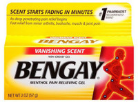 Bengay Bengay Menthol,Vanishing Scent Pain Releaving Cream(57 g)