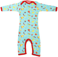 Earth Conscious Baby Boys Blue Bodysuit