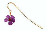 Kanhai Dainty Flower Clip Type Bookmark(Nature, Purple) RS.275.00