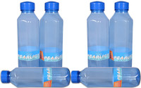 Pearlpet Topaz 1000 ml Bottle(Pack of 6, Blue) RS.308.00