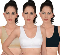Softskin Women's Sports Multicolor Bra