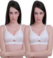 JSR Paris Beauty Pro Women's Full Coverage White Bra