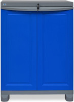 Nilkamal Freedom Storage Unit FS1 Plastic Free Standing Chest of Drawers(Finish Color - Dare Blue & Grey) RS.5310.00