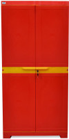 Nilkamal Freedom Mini Medium Storage Cabinet Plastic Free Standing Chest of Drawers(Finish Color - B.Red & Yellow) RS.4338.00
