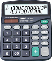 Tokmo TC-100 Basic Calculator(12 Digit)