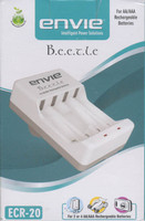 Envie Beetle Charger ECR-20 Camera Battery Charger