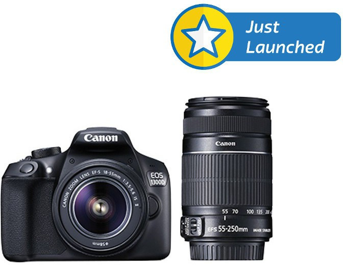 Deals - Gwalior - From Rs.22,999 <br> Canon 1300D DSLR Camera<br> Category - cameras_and_accessories<br> Business - Flipkart.com