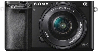 Sony ILCE-6000L with SELP1650 Lens Mirrorless Camera(Black) Flipkart