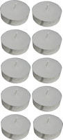 Atorakushon Scented Smokeless Tealight T-Lite Candles Pack of 50 Candle(White, Pack of 50) RS.280.00