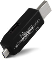 BB4 Micro Usb OTG TF / SD Flash Memory With Male And Female Card Reader(Black) RS.339.00