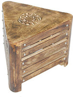 Acme Production Solid Wood Coffee Table(Finish Color - walnut Brown) RS.1399.00