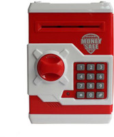 Toyzstation Money Safe And Note Coin Bank(Red) RS.799.00