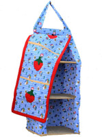 SRIM SMC0009 Cotton Collapsible Wardrobe(Finish Color - Blue) RS.466.00