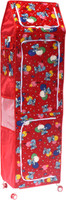 Amardeep PP Collapsible Wardrobe(Finish Color - Red)