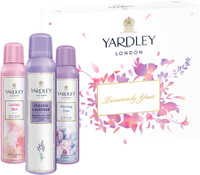 Yardley London Assorted Women Body Spray Tri Pack Combo Set(Set of 3) RS.554.00