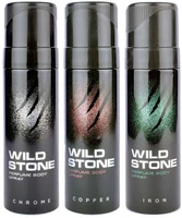 Wild Stone No-4 Gift Set  Combo Set(Set of 3) RS.749.00