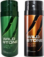 Wild Stone Forest Spice And Night Rider Combo Set(Set of 2)