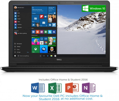 Dell Inspiron 3000 Core i3 5th Gen - (4 GB/1 TB HDD/Windows 10 Home) 3558 Laptop(15.6 inch, Black, 2.2 kg) Dell Inspiron 3000 Core i3 5th Gen - (4 GB/1 TB HDD/Windows 10 Home) 3558 Laptop(15.6 inch, Black, 2.2 kg)