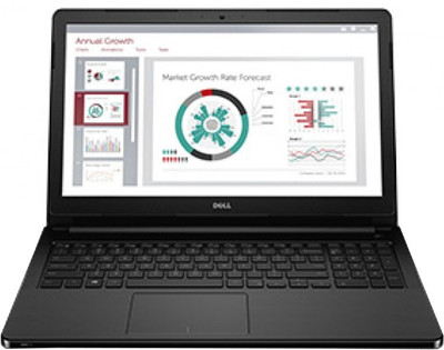 Dell Vostro Core i3 5th Gen - (4 GB/1 TB HDD/Windows 10 Pro) Z555131PIN9 3558 Notebook(15.6 inch, Black) Dell Vostro Core i3 5th Gen - (4 GB/1 TB HDD/Windows 10 Pro) Z555131PIN9 3558 Notebook(15.6 inch, Black)