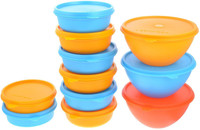 Herware 104-10  - 6300 ml Plastic Multi-purpose Storage Container(Pack of 11, Multicolor) RS.759.00
