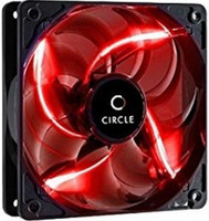 Circle LED Fan C 12 Red Cooler