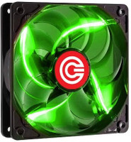 Circle LED Fan C 12 Green Cooler(Green)