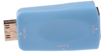 Iconnect-World HDMI to VGA Cable(Blue)