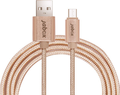 Jabox Mobile Phones, Tablets - Jabox Premium Samsung supported USB Cable(Gold)
