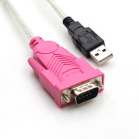 .iConnect World RS232 Serial 9-Pin USB Adapter(Pink) RS.499.00